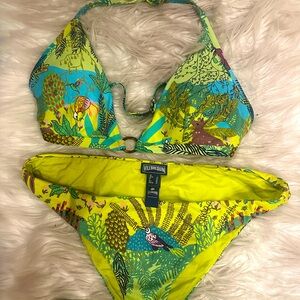 Whole beach set bikini with matching pants and a matching towel  Vilrbrequin